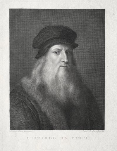 レオナルド・ダ・ヴィンチ 作： Raffaello Morghen
