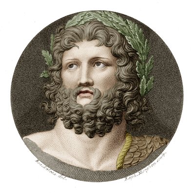 ゼウス (カラー彫刻) 作： Raffaello Sanzio Morghen