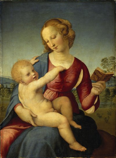 マドンナコロンナ、1508年 作： Raffaello Sanzio Raphael
