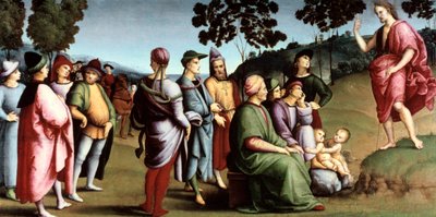 洗礼者聖ヨハネ、1505 作： Raffaello Sanzio Raphael