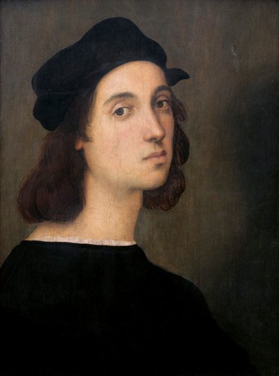 自画像、1505-1506 作： Raffaello Sanzio Raphael