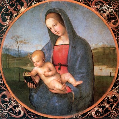 マドンナConestabile、1502-1503 作： Raffaello Sanzio Raphael