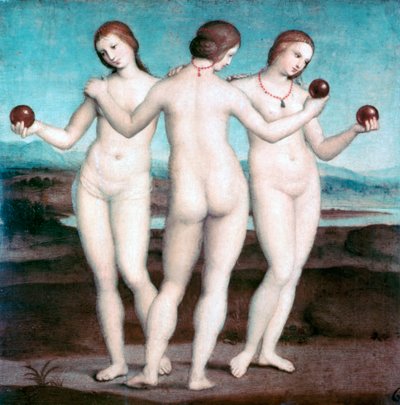 三美神、1504-1505 作： Raffaello Sanzio Raphael