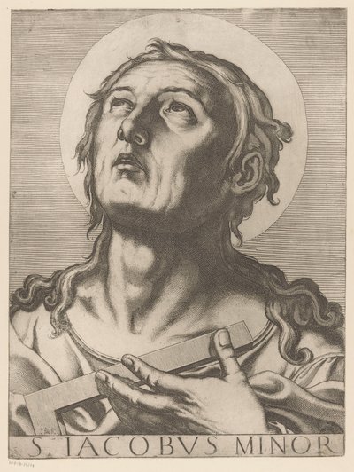 ハイリゲ・ヤコブス・デ・ミンデレ St. James the Minor (オブジェクトのタイトル) Christ, Mary en de twaalf apostelen (シリーズタイトル) 聖使徒大学（シリーズタイトル） 作： Raffaello Schiaminossi