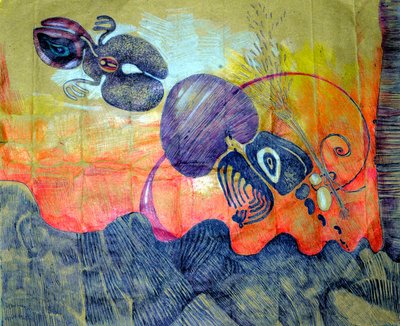 鶏と卵 作： Raimondo Gambino