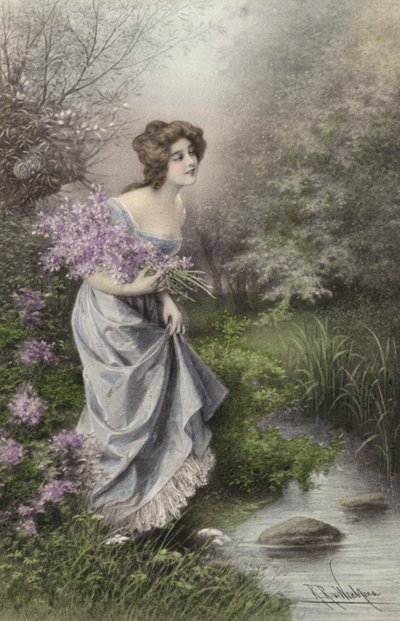 ライラックの女の子 作： Raimund Ritter Von Brennerstein Wichera