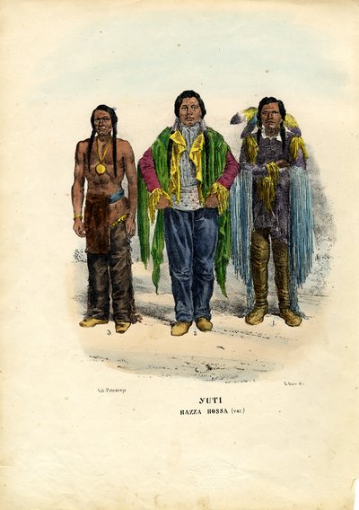 ユティインディアンズ、1863-79 作： Raimundo Petraroja