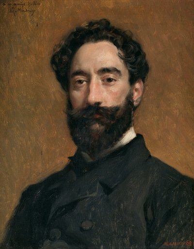 彫刻家ベルナルド・リコ 作： Raimundo de Madrazo y Garreta