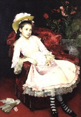 Young Lady in Pink 作： Raimundo de Madrazo y Garreta