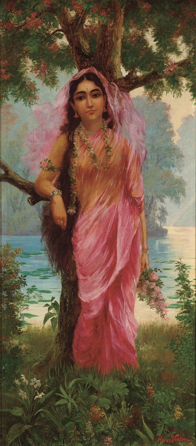 ヴァサンタセナ 作： Raja Ravi Varma