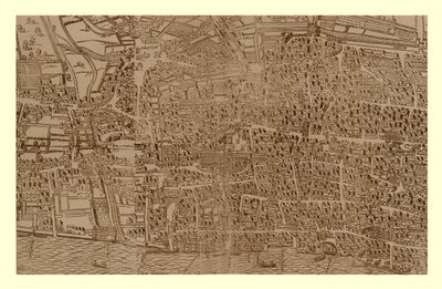 私たちの都市、c1560-1620、1886 作： Ralph Agas