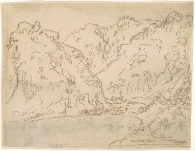クリア クリーク キャニオン、ロッキー山脈、コロラド州 作： Ralph Albert Blakelock