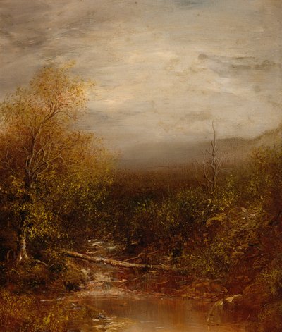 アディロンダックのプール 作： Ralph Albert Blakelock