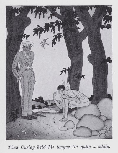 アニータ・ルース著「But Gentlemen Marry Brunettes」のイラスト（リトグラフ版 作： Ralph Barton