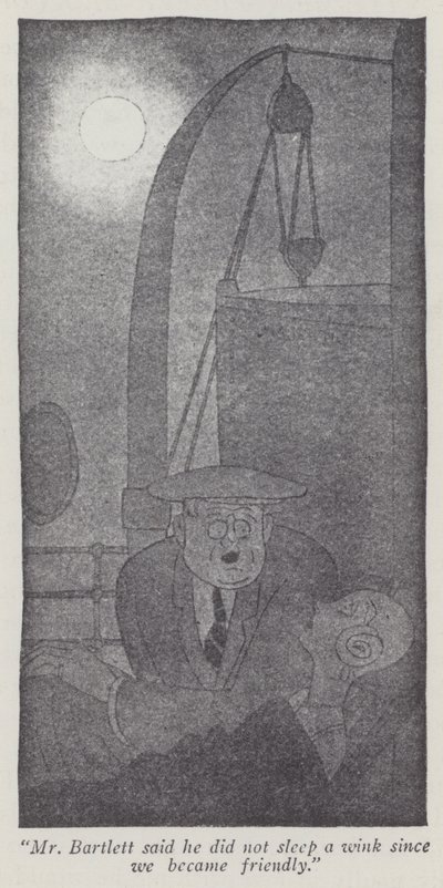 アニタ・ルースの「紳士は金髪がお好き」のイラスト（リトグラフ版 作： Ralph Barton