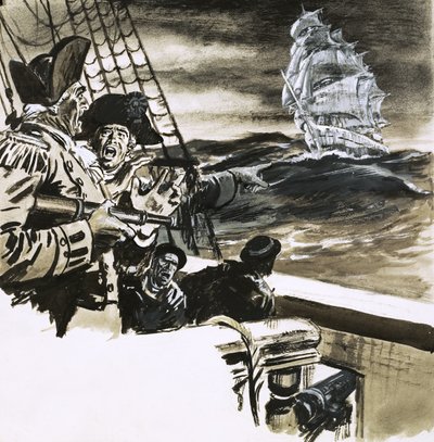 幽霊船の目撃情報 作： Ralph Bruce