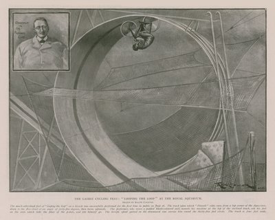 最新の自転車競技の偉業（エングレービング 作： Ralph Cleaver