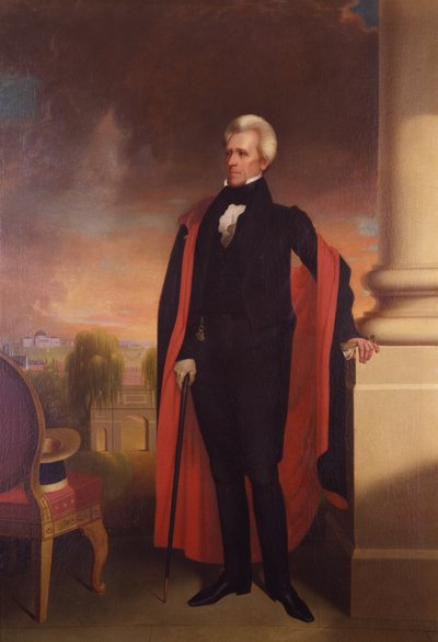 アンドリュー・ジャクソン、1836-1837。 作： Ralph EW Earl