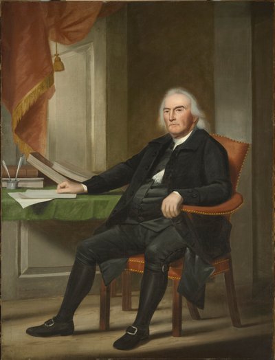 アブラハム ダベンポート (1715/16-1789)、学士号 1732年、MA 1735年 作： Ralph Earl