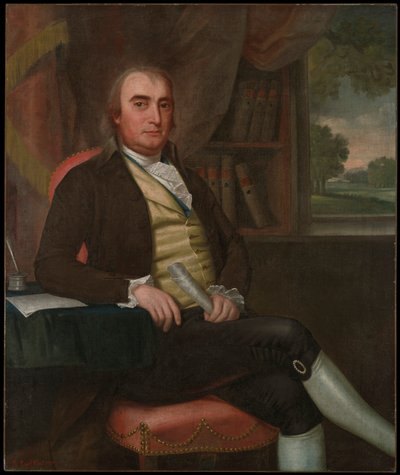 ジョン・ダベンポート (1752-1830), B.A. 1770年、MA 1773年 作： Ralph Earl