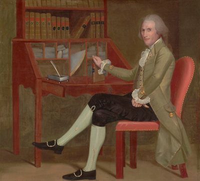デヴィッドボールドウィンの肖像、1790年 作： Ralph Earl