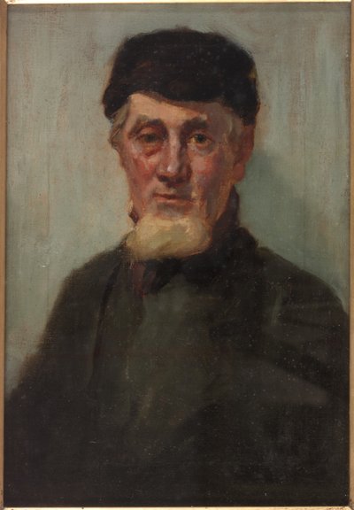 ラルフ・クルクシャンクスの肖像 作： Ralph Hedley
