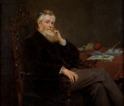 スペンスワトソンの肖像、1897年 作： Ralph Hedley