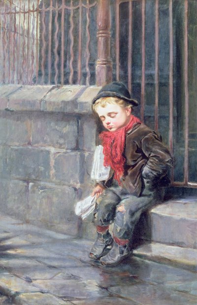 ニュースボーイ 作： Ralph Hedley