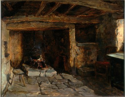 古いキッチン 作： Ralph Hedley