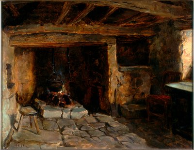 古いキッチン 作： Ralph Hedley