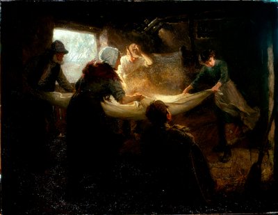 選別シート、1898 作： Ralph Hedley