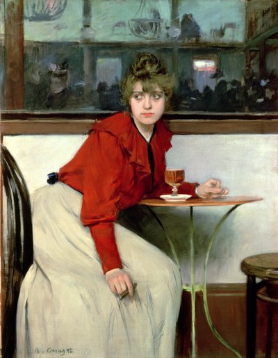 バーのチカ 作： Ramon Casas i Carbo