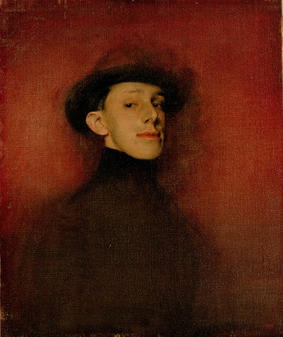 スペイン研究のアルフォンソ13世王の肖像 作： Ramon Casas i Carbo