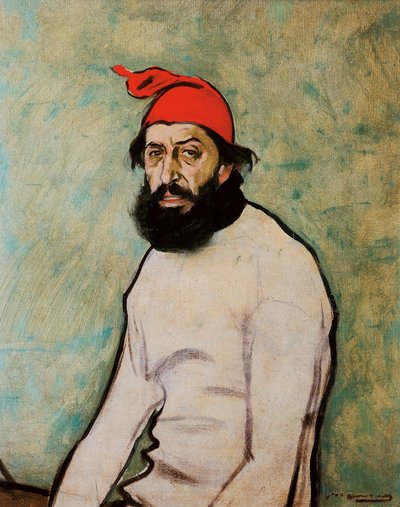 ペール・ロメウの肖像 作： Ramon Casas i Carbo