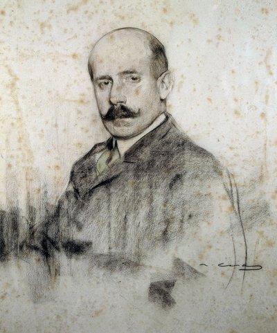 ズロアガ、イグナシオ 作： Ramon Casas i Carbo