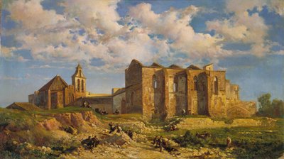 聖墳墓教会の遺跡 作： Ramon Martí i Alsina