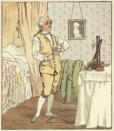 狂犬の死に関するエレジー 作： Randolph Caldecott