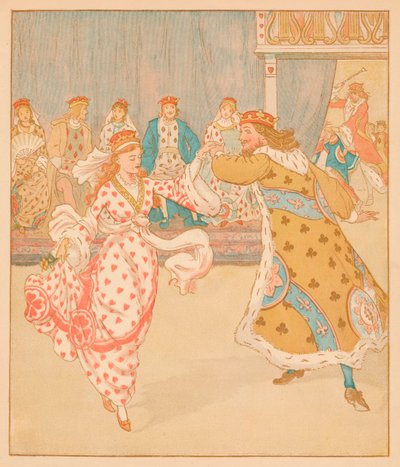 そして、1880年にナイフを完全に痛めつけた。 作： Randolph Caldecott