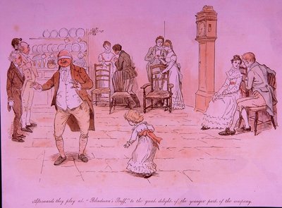 ブラインドマンのバフ 作： Randolph Caldecott