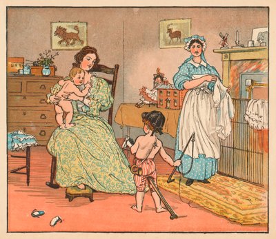 さようなら、赤ちゃんホオジロ、1882。 作： Randolph Caldecott