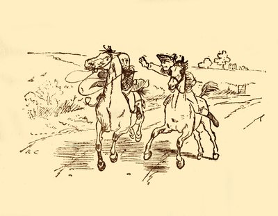 ジョンギルピンは、ベルイン、1878年、c1918のポストボーイによって発見されました。 作： Randolph Caldecott