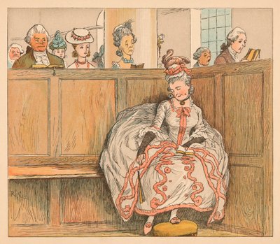 彼女はピュー、c1885、1934年で眠ることはありません。 作： Randolph Caldecott