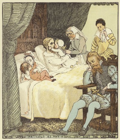 The Babes In The Wood」（カラーリトグラフ版 作： Randolph Caldecott