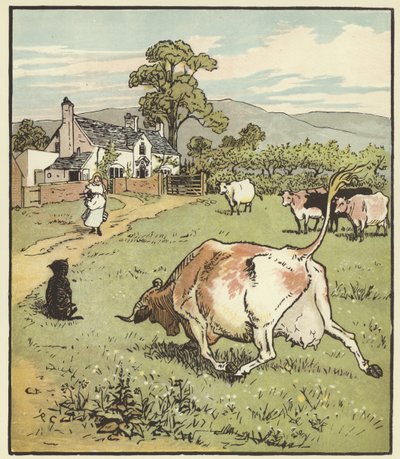 ジャックが建てた家 作： Randolph Caldecott