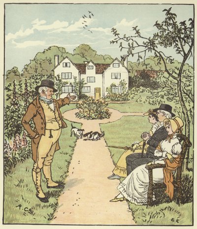 ジャックが建てた家 作： Randolph Caldecott