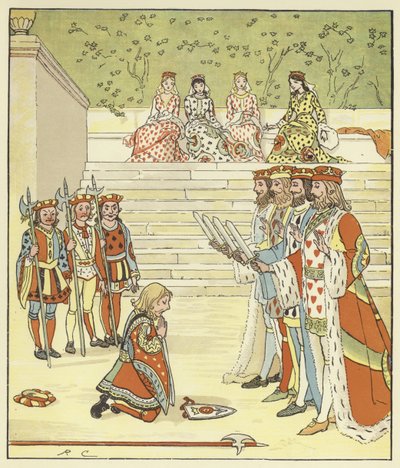 ハートの女王 作： Randolph Caldecott
