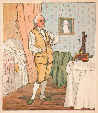 イズリントンドレッシングの良き男、c1879。 作： Randolph Caldecott