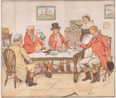 缶の周りのパス、私の男の子 作： Randolph Caldecott
