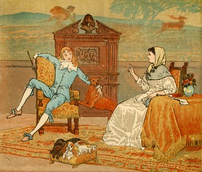 ...あなたは幸運の妻を探す必要があります！、c1880、1888。 作： Randolph Caldecott