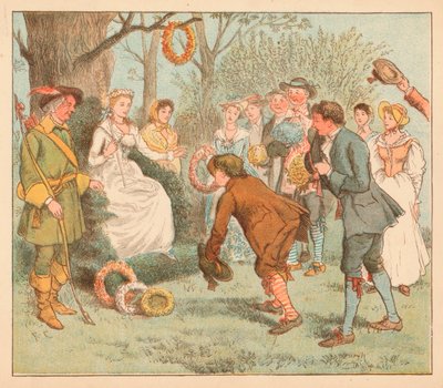 ...彼らは亭に行きました...、c1885、1934。 作： Randolph Caldecott